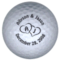 allyson jason marriage golf ball print