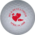 bo and dean golf ball print