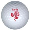 linda golf ball print