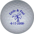 emily and paul golf ball print